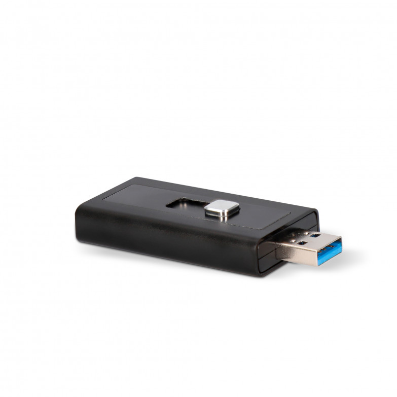 Lector Micro SD, conectores USB-A y...
