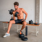 Smart Kit Pack Dumbbell + Barbell + Kettlebell FED 20 Kg + Sensor