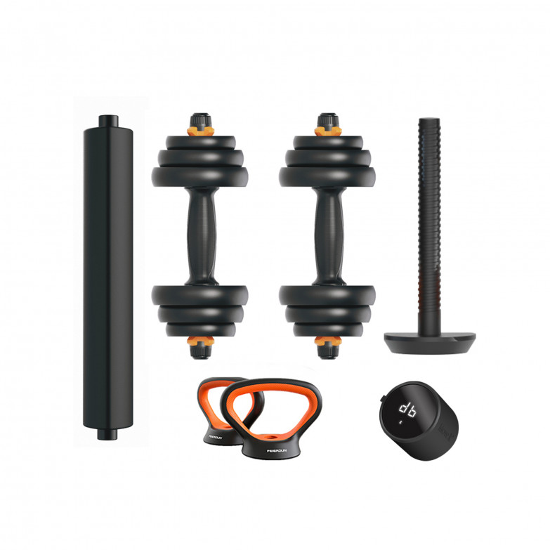 FED 20 Kg Dumbbell + Barbell +...