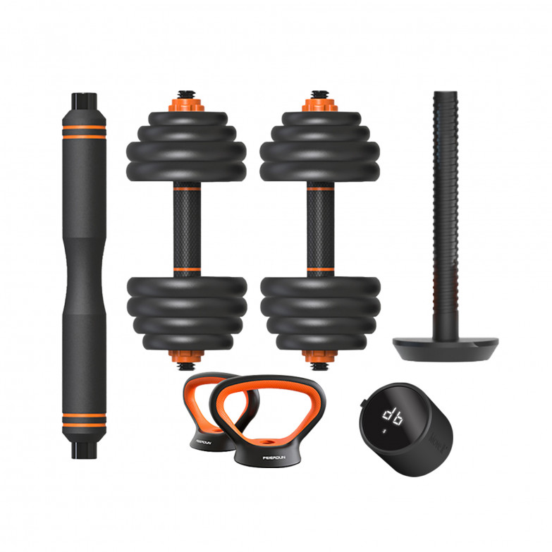 Smart Kit Pack Dumbbell + Barbell +...
