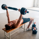 Smart Kit Pack Dumbbell + Barbell + Kettlebell FED 40 Kg + Sensor