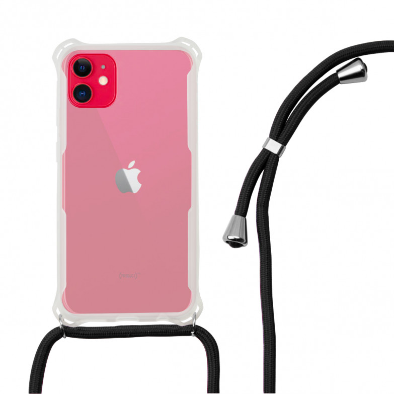 Funda con cordón para iPhone 11,...