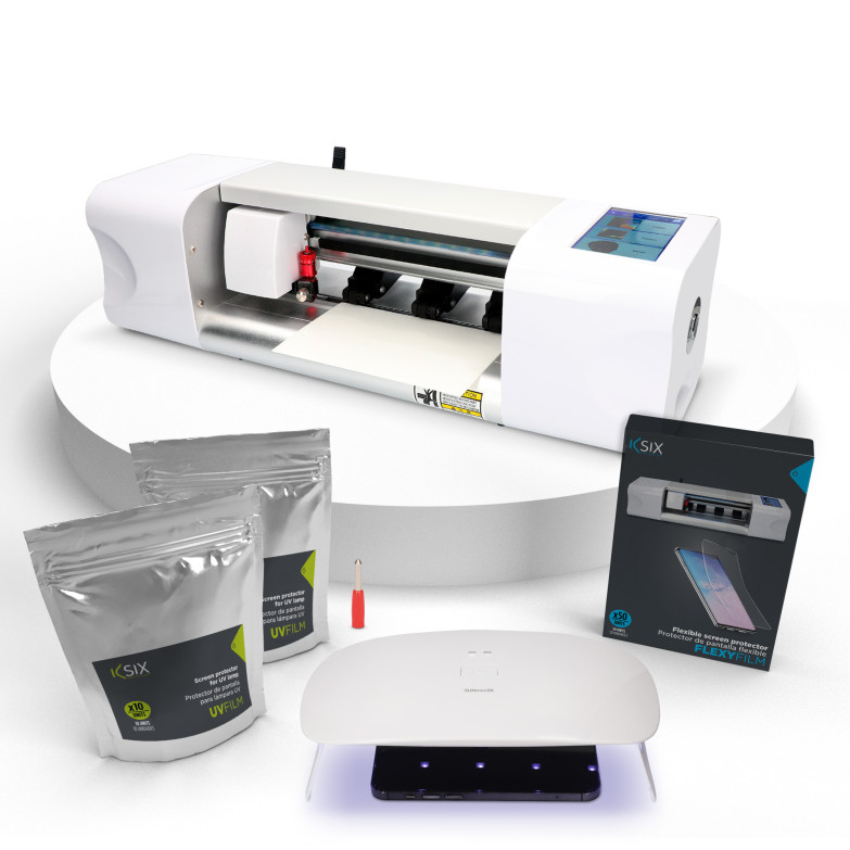 Welcome Pack UV+ - Plotter machine + 1 pack 50 basic films + UV machine + 2 packs 10 UV films + UV needle + machine accessories